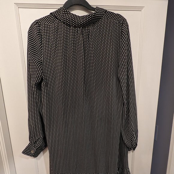 Tommy Hilfiger Baby Doll Black and White Polka Dot Dress -size 6 - Picture 1 of 4